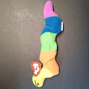 New Ty Teenie BEANIE BABY INCH the WORM